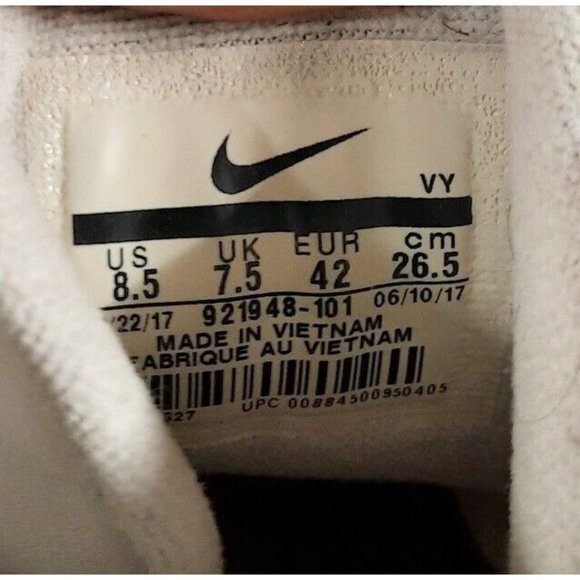 Nike Air More Uptempo Knicks Mens Size 8.5 Blue White Sneakers Shoes 2017 Pippen - Picture 10 of 11